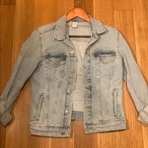 H&M denim jacket soft material size US 8